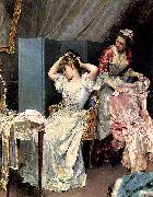 Raimundo Madrazo La Toilette oil on canvas